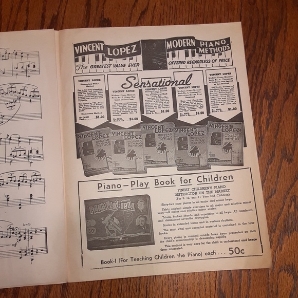 Barchetta Vintage Sheet Music - Picture 7 of 8
